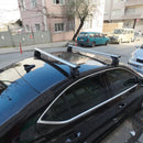 For Skoda Superb Sedan B8 2015-2024 Aluminum Roof Rack System Carrier Cross Bars Black-9