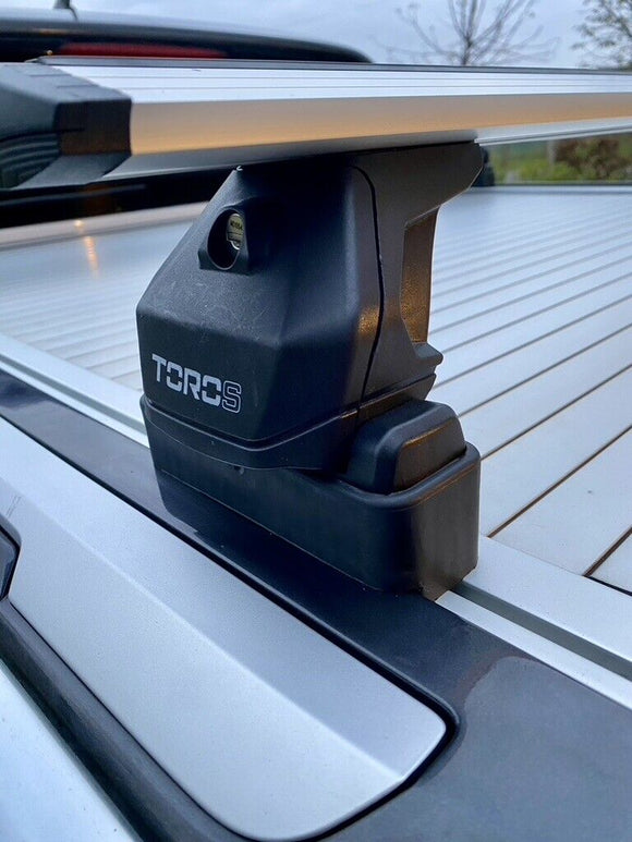 For Ford Ranger Wiltrack 2022-2025 Bed Rack Cross Bars Alu Black