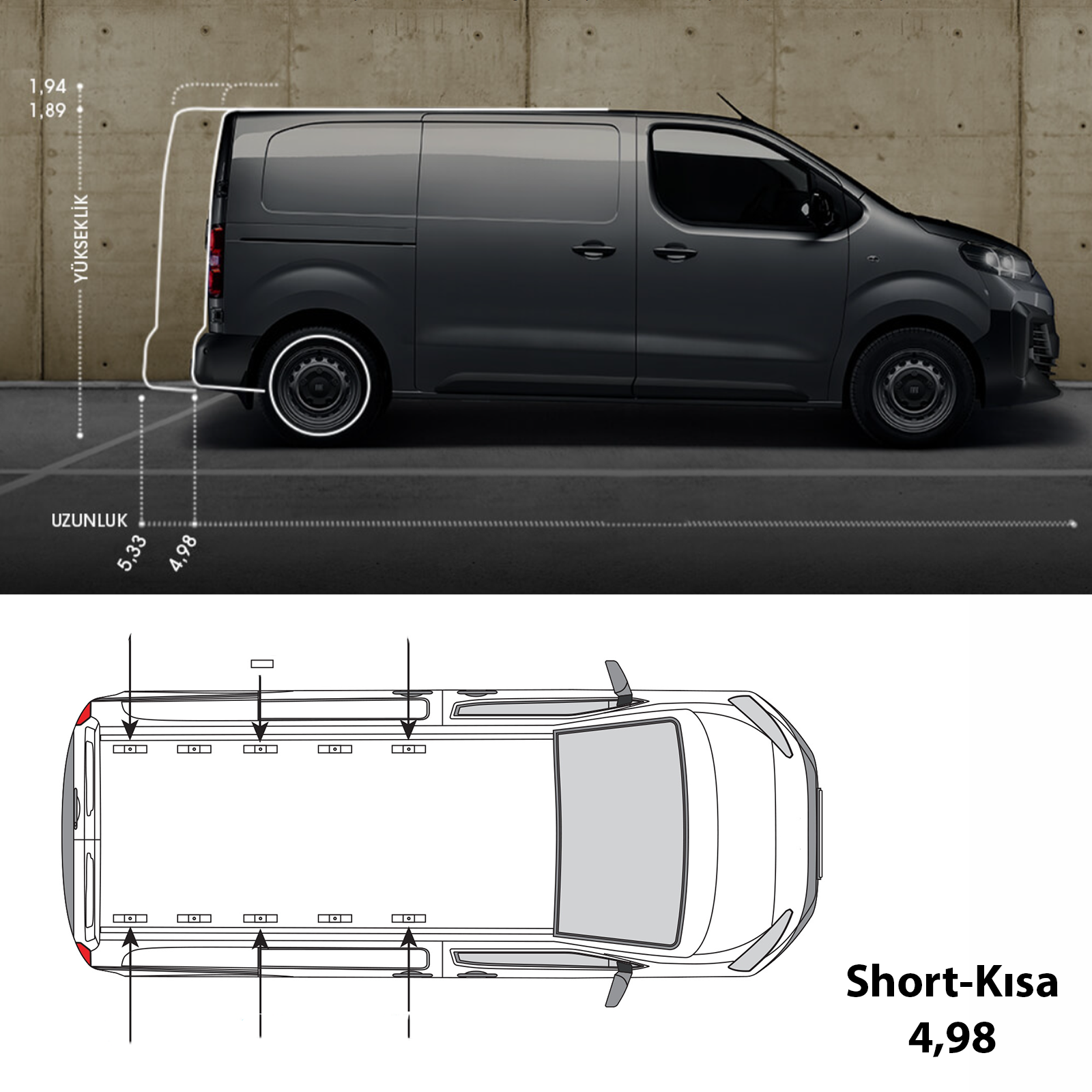 fiat scudo markise For Fiat Scudo Roof Rack Rails
