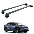 For Subaru Solterra (2023-2025) Roof Rack Cross Bars Flush Rail, Black-1