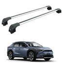 For Subaru Solterra (2023-2025) Roof Rack Cross Bars Flush Rail, Silver-1
