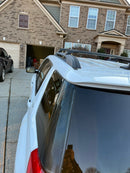 For GMC Terrain (2010-2017) Roof Rack Cross Bars Raised Rail, Silver-5