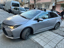 Für Toyota Corolla 2013–18 Dachträger, Querträger, Metallhalterung, normales Dach, Alu, Silber-4