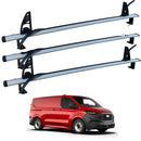 For Ford Transit Custom 2023-2025 Ladder Roof Racks Cross Bars Carrier 3 Qty-1