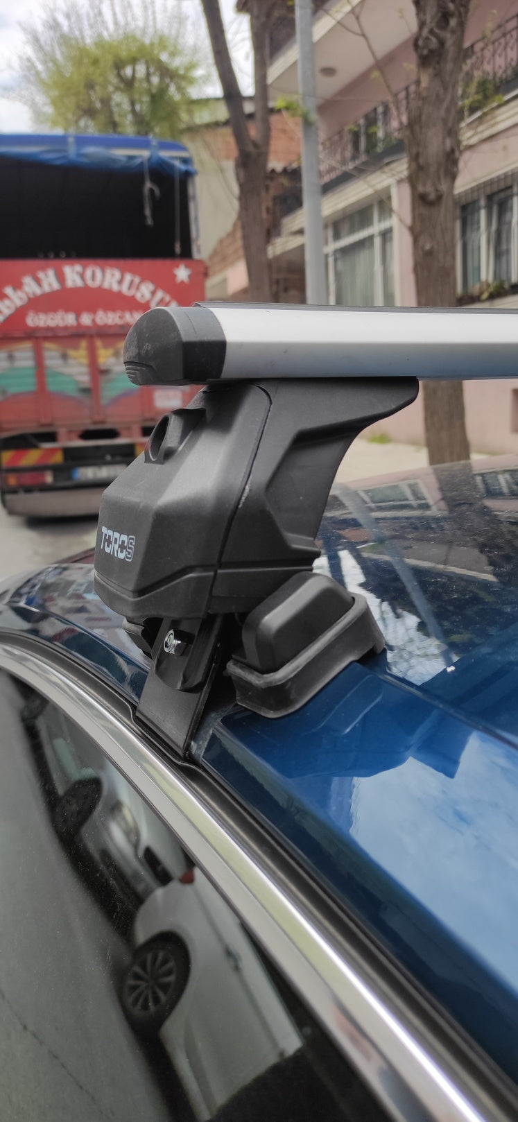 For Volkswagen Passat B8 2015-Up Roof Rack Cross Bar Normal Roof Black