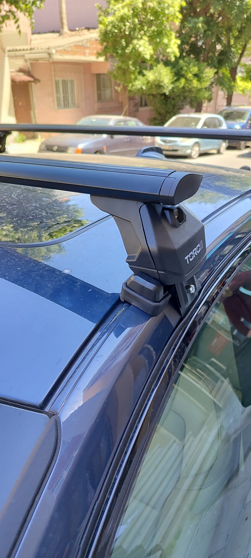 For Volvo S60 Sedan Roof Rack Cross Bar Normal Roof Alu Black 2019- Up