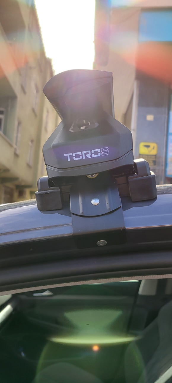 For Volkswagen Golf MK8 2020- Up Roof Rack Cross Bar Normal Roof Black