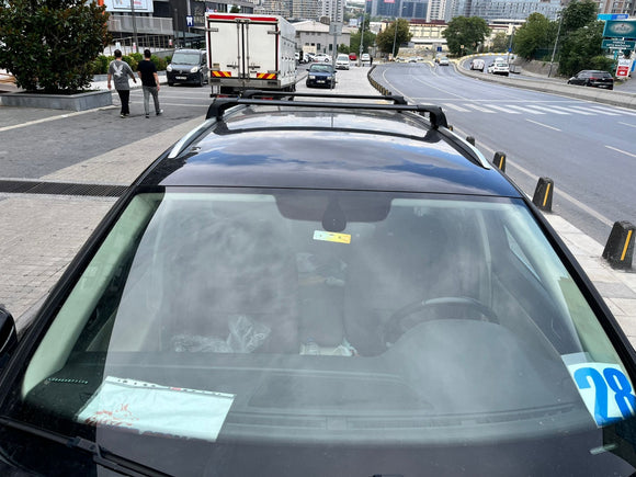 For Volkswagen Passat Variant B8 2015-2023 Roof Rack Cross Bar Flush Rail Silver