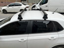 For Volkswagen Polo 5D 2009-2014 Roof Rack Cross Bar Normal Roof Alu Black-5