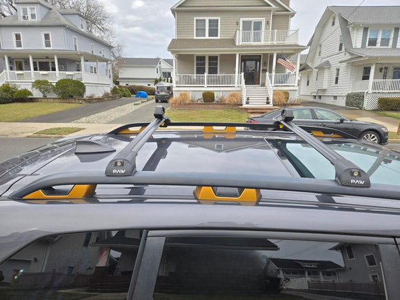 For Subaru Forester Wilderness 2025-2026 Roof Rack Cross Bars Raised Rail Black