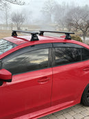 111. Kompatibel mit abschließbaren Aluminium-Dachträgern für Fahrzeuge mit Standarddach Toros Pro 1 Black-4