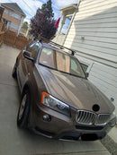 For Bmw X3 (F25) 2010-2017 Roof Rack Cross Bars Normal Roof, Black-4