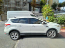 Für Ford Escape (C5) 2013–2019 Dachträgersystem, Aluminium-Querstange, Metallhalterung, abschließbar, Silber-6