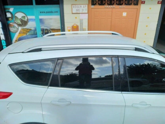 For Mitsubishi Outlander Sport MK3 2013-2021 Roof Side Rails and Roof Rack Cross Bars Alu Black