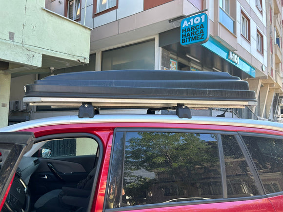 Citroen C4 Grand Picasso Mpv 2013-2018 Roof Rack Cross Bars Flush Roof Black