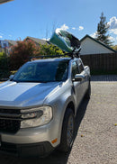 Für Ford Maverick 2020-Up Dachträgersystem, Aluminium-Querstange, Metallhalterung, abschließbar, Silber-5