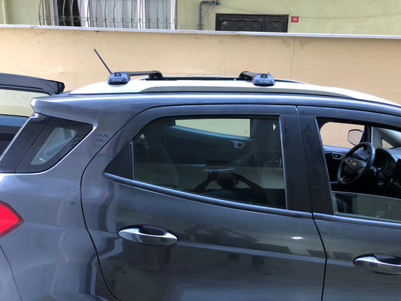 For Honda Pilot 2009-15 Roof Rack Cross Bars Metal Bracket Flush Rail Alu Silver