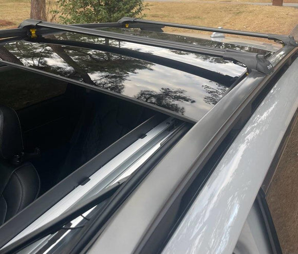 Für Kia Sorento X-Line 2021-Up Dachträgersystem, Aluminium-Querstange, Metallhalterung, abschließbar, Silber 