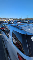 Für Ford Explorer 2016–2019 Dachträgersystem, Aluminium-Querstange, Metallhalterung, abschließbar, schwarz-5