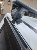 Für Ford Maverick 2020-Up Dachträgersystem, Aluminium-Querstange, Metallhalterung, abschließbar, Schwarz-9