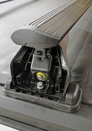 For Volkswagen ID. Buzz Roof Rack Cross Bar Alu Fix Point 3Qty Black-3