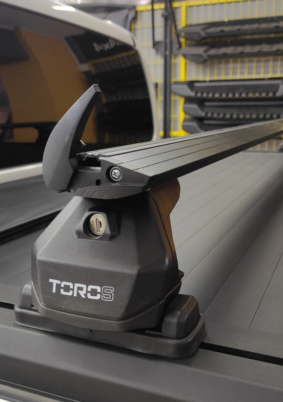 For Volkswagen ID. Buzz Roof Rack Cross Bar Alu Fix Point 3Qty Black