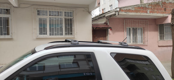 For Suzuki Grand Vitara JT 2005-2015 Roof Rack Cross Bars Flush Rail Black