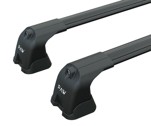 For Opel&Vauxhall Adam 2013-Up Roof Rack System Carrier Cross Bars Aluminum Black