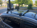 For Honda CR-V MK4 2012-2018 Roof Rack Cross Bars Metal Bracket Flush Rail Alu Black-6