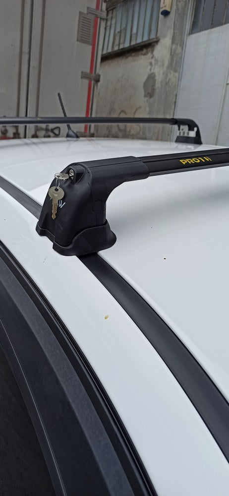 Für Mercedes Metris 2016–2021, Dachträgersystem, Träger, Querträger, Aluminium, abschließbar, hochwertige Metallhalterung, Schwarz