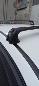 For Mercedes Benz Metris 2016-2021 Roof Rack Cross Bars Metal Bracket Fix Point Alu Silver-6