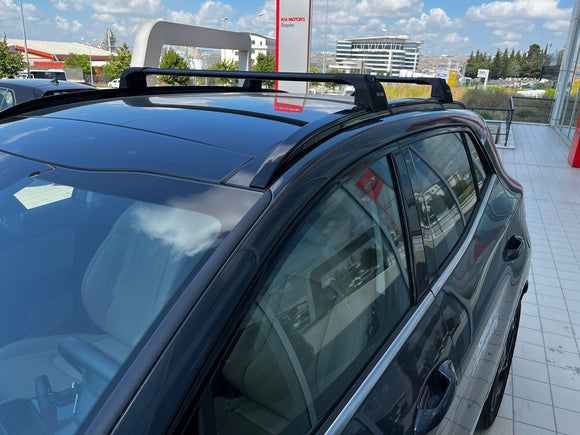 For Kia Sportage (2022-2025) Roof Rack Cross Bars Flush Rail, Black