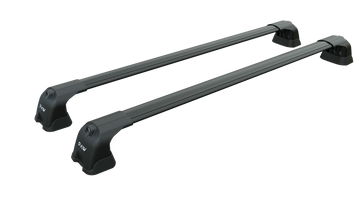 333. Kompatibel mit abschließbaren Aluminium-Dachträgern für Fahrzeuge mit Standarddach Toros Pro 3 Black - 0