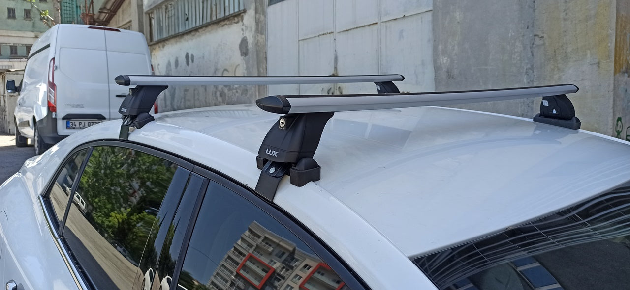 For Renault Megane 4 2016-Up Roof Rack System Carrier Cross Bars Aluminum Lockable High Quality of Metal Bracket