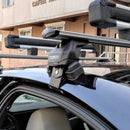 Paw Abschließbarer Aluminium-Dachträger für Fahrzeuge mit Standarddach für Skoda Octavia A7 2013---5