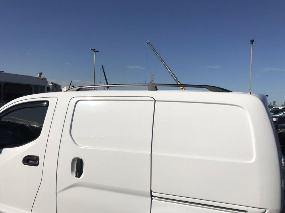 For Renault Express Van 2021-Up Roof Rack System Carrier Cross Bars Aluminum Lockable High Quality of Metal Bracket Black-6