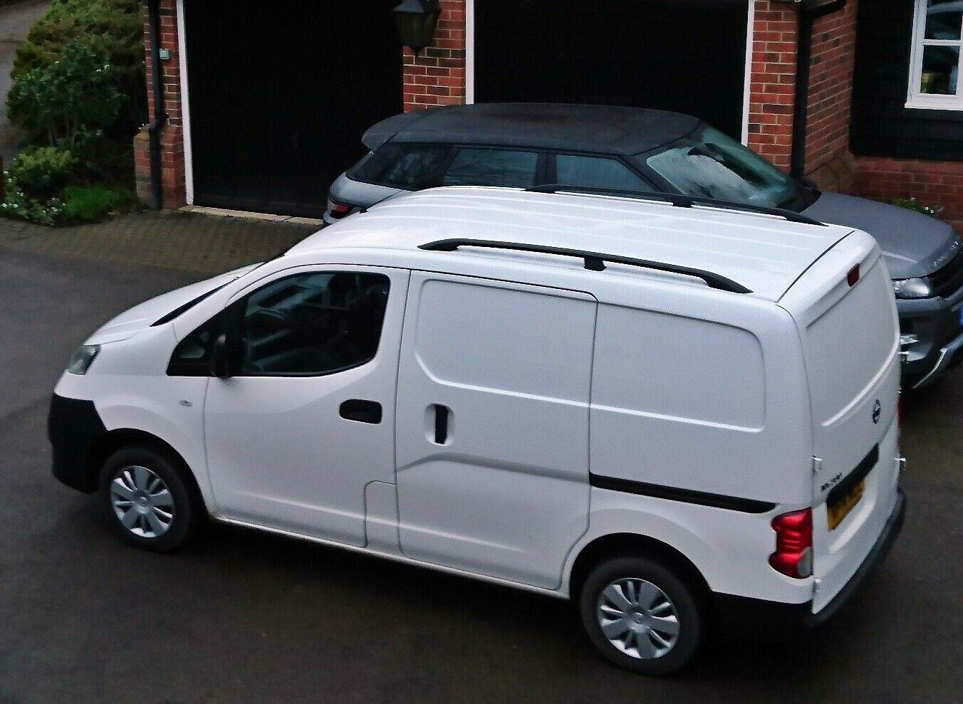 Paw Pro Bar Ladder Aluminium Roof Rack And Cross Bars Set, Fits Connect Van Lwb 2013--> Silver