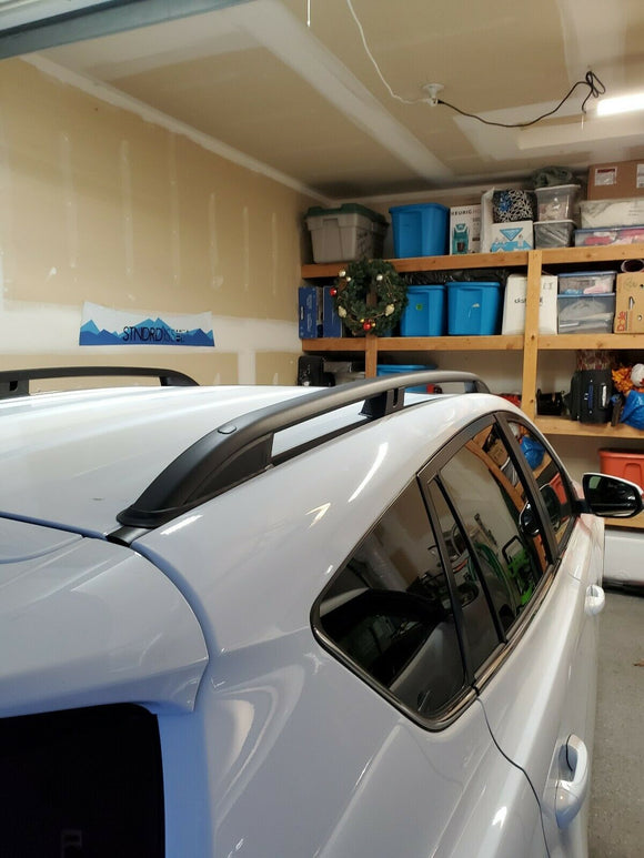 For Toyota Rav 4 2013-2019 Roof Side Rails Ultimate Style Alu Silver