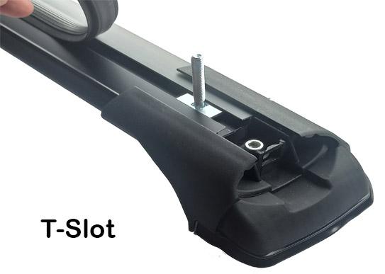 Paw Pro Bar Ladder Aluminium Roof Rack And Cross Bars Set, Fits V-Class (W447) Mpv Swb Compact 2015--> Black